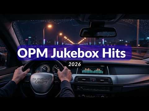 OPM Jukebox Hits 🌙 Nostalgic Night Drive Playlist | SUNDAY DRIFT