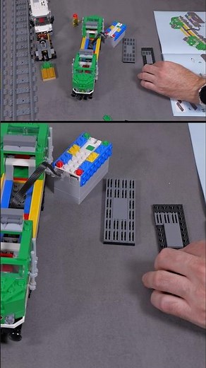 LEGO 60198 Speedbuild | LEGO Cargo Train | Timelapse 60198 LEGO City 2018 | LEGO Trains | LEGO City