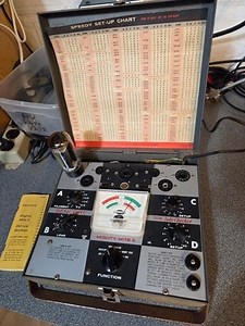 Sencore TC-114 Tube Checker Tester Mighty Mite II | eBay