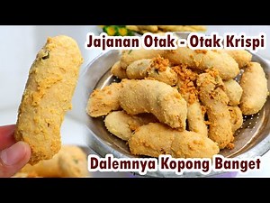 HANYA MODAL 20RIBUAN JADI BANYAK BANGET !! RESEP MUDAH BUAT JAJANAN OTAK OTAK KOPONG KRISPI KENYAL