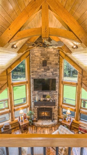 28K views · 4K reactions | The Log and Timber Home 2124AL was...