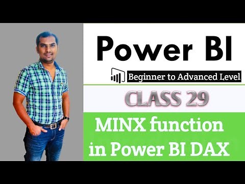 MINX function in Power BI DAX with Examples | Power BI Real-time