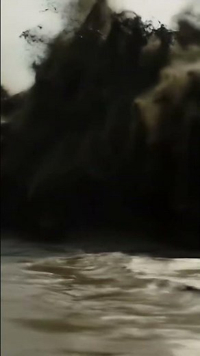 The moment the world literally shook 😳 #shockwave