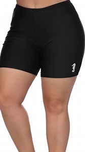 Watch Women Plus Size Swim Shorts High Waist on Amazon Live