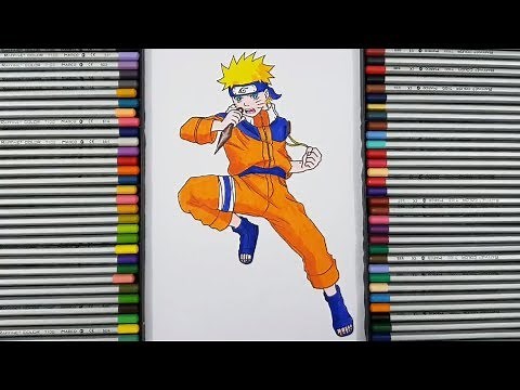 Cách Vẽ Naruto Uzumaki Trong Naruto - How to draw Naruto Uzumaki