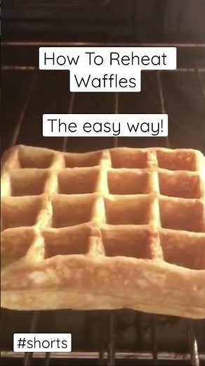 How To Reheat Waffles | The Easy Way #Shorts