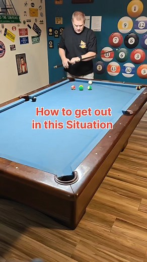 How to get out using C.I.T. #billiards #pool #pooltricks #trickshots #tricks #artisticpool #8ball #9ball #10ball #BigAl #BigAlsbilliards #efren #efrenreyes #efrenbatareyes #venom #venomtrickshots #seyberts #jump #jumpshot #carom #combo #forcefollow #english | Al Toelle