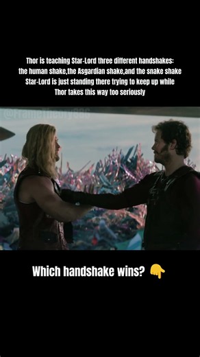 Thor's 3 Handshakes Explained 💀 #shorts