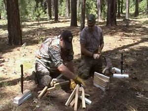 How to Build an upside down fire