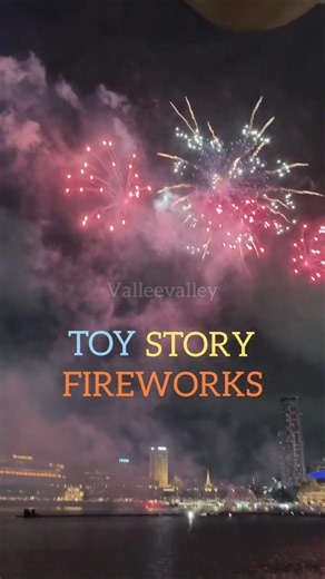 Toy Story Disney fireworks in Sg #toystory #disneyland #disney #disneyworld #toystory4 #disneysea