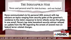 13K views · 649 reactions | The Indy Star reports Pence routinely used a private AOL email account to conduct public business as governor, at times discussing sensitive matters and homeland security issues - and he was hacked as well. These revelations are stunning in light of what he said about Clinton. Join us to fight their blatant hypocrisy: www.DemocraticCoalition.org | The Democratic Coalition | Facebook