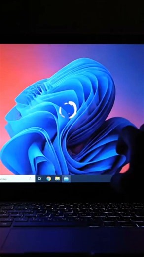 The computer working in keyboard in Windows 10