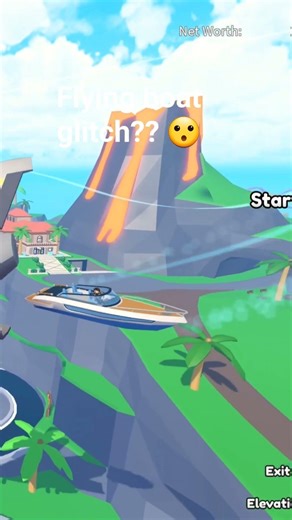 FLYING BOAT IN RESORT TYCOON 2??? #resort #shorts #roblox #gaming #funny #stealabrainrot #gameplay