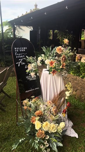Intimate Wedding Setup at Lisung Dulang Resto Bandung