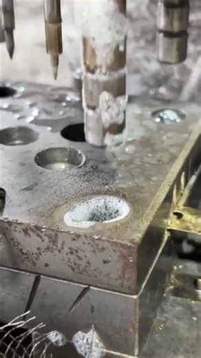 Inside a Metal Stamping Machine