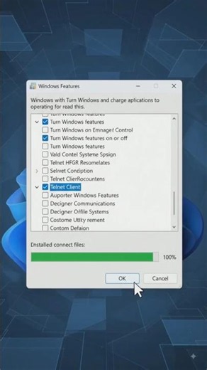 🖥️ How to Enable Telnet Client in Windows
