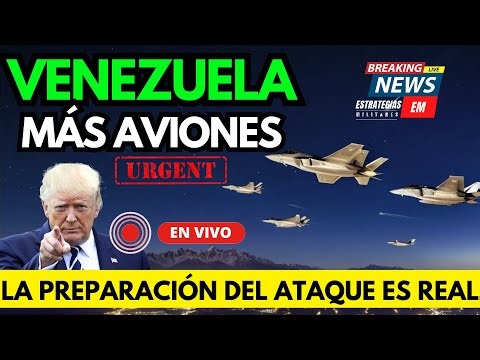 🚨 NOTICIAS VENEZUELA TRUMP ENVÍA FLOTA DE AVIONES AL CARIBE ¿FASE FINAL?