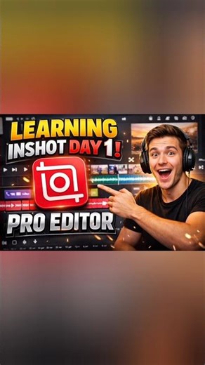 Day 1 learning inshot|become a pro editor|#inshot #day1 #proedit