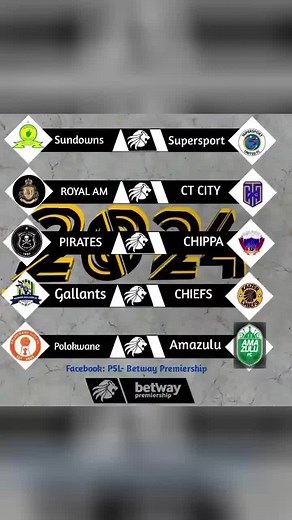 Betway Premiership League Fixtures & Log Table | South Africa