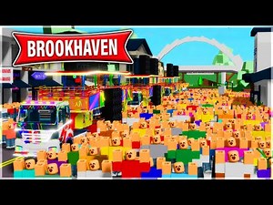 FIZ UM BLOQUINHO DE CARNAVAL NO BROOKHAVEN RP [ Carnaval Roblox ]