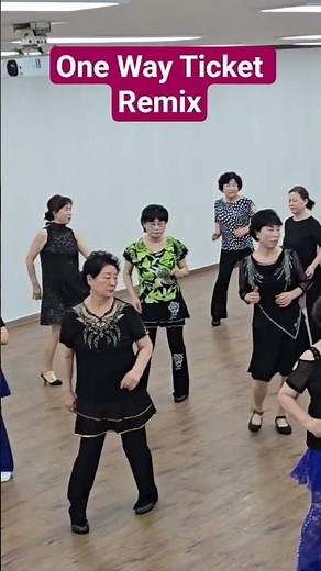 One Way Ticket Remix Linedance