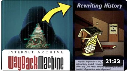 "Motive Behind Hacking of Internet Archive's 'Way Back Machine': A Manipulation of History?"