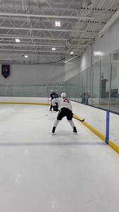 D slide work with Tommy. #fortis #hockeydrills #hockey | Fortis Academy