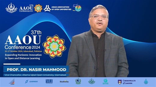 "𝐒𝐡𝐚𝐩𝐢𝐧𝐠 𝐭𝐡𝐞 𝐅𝐮𝐭𝐮𝐫𝐞 𝐨𝐟 𝐎𝐃𝐋 𝗜 𝐕𝐢𝐜𝐞 𝐂𝐡𝐚𝐜𝐞𝐥𝐥𝐨𝐫'𝐬 𝐌𝐞𝐬𝐬𝐚𝐠𝐞 𝐟𝐨𝐫 𝟑𝟕𝐭𝐡 𝐀𝐀𝐎𝐔 𝐀𝐧𝐧𝐮𝐚𝐥 𝐂𝐨𝐧𝐟𝐞𝐫𝐞𝐧𝐜𝐞" #AIOU #AAOU2024 #37thAAOUConference #distancelearning #EducationLeadership #openlearning | Allama Iqbal Open University