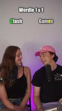 SHE CHEATED! Custom Wordle 1v1 Game Challenge!