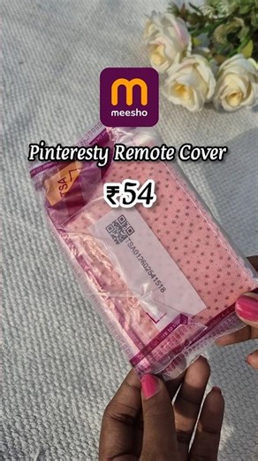 Meesho 🎀 Pinterest Remote Cover set #meeshofinds #unboxing #shorts