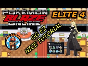 POKEMON BLAZE ONLINE WALKTHROUGH || WE HAVE BEATEN THE ELITE FOUR AND FINISHED SINNOH