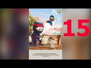 Clumsy Ninja - Gameplay Walkthrough Part 15 - Level 17-18 | BuddyFun