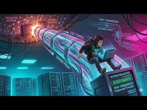 Trocando de IP apenas com SSH - Tunelando rede com SSH - Bypass de Firewall