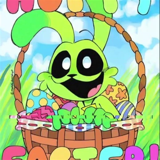 Poppy playtime smiling critters edit hoppy hopscotch she desires thes song 💚⚡️