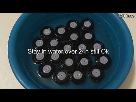 RC Homemade | How to make RC tire with A4 paper