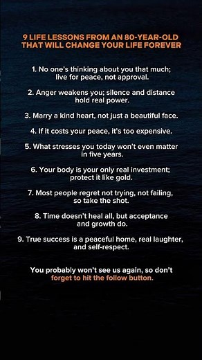 9 Life Lessons From an 80-Year-Old You’ll Wish You Learned Earlier...