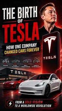 The Birth Of Tesla Real Story#tesla #automobile #shorts#realstory#cartok