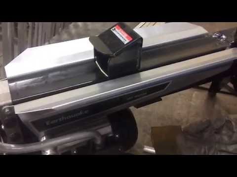 One handed earthquake 5 ton electric log splitter modification