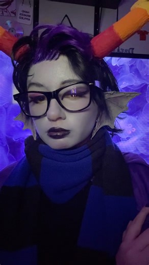 Eridan during his spree #eridanampora #homestuck #eridanamporacosplay #homestuckcosplay #cosplay