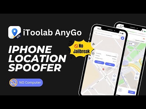 How to Change iOS GPS Location On Your iPhone Directly with iToolab AnyGo App for iOS | No Computer