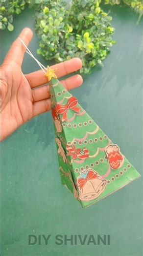 Best Out of Waste Christmas Craft | Carry Bag Reuse🎄🦌🧑🏻‍🎄 ‪@DIYShivani‬