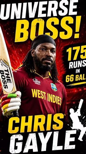 Chris Gayle's 175 Runs in 66 Balls 😱 | Greatest T20 Innings Ever 🔥🏏