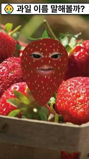 👶 아기가 말하는 과일 이름 🍓
