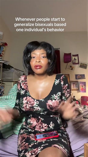 Generalizing bi people based on one person’s behavior is crazy work! 😌