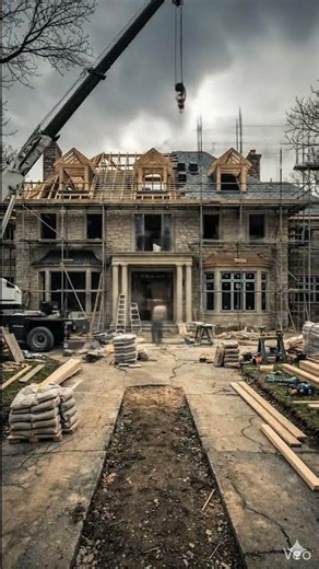 Luxury Home Construction Process🏗️.