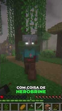 ESSE Mod do HEROBRINE é MUITO ASSUSTADOR #shorts