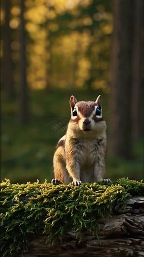 Dramatic chipmunk