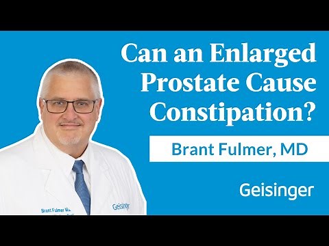Can an Enlarged Prostate Cause Constipation? Brant Fulmer, MD, Explains