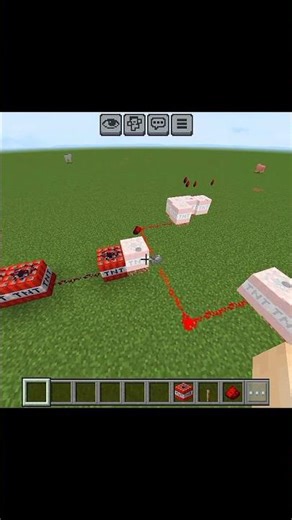 what I made?😲😲💥. #minecraft #minecraftshorts #explosion #tnt #trendingshorts #gaming #shorts