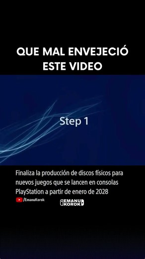 SONY estaría muy molesta con SONY | Adíos al formato fisico